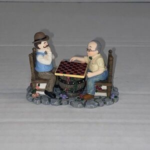 05228 Checker Players Ivy And Innocence Figurine 2000